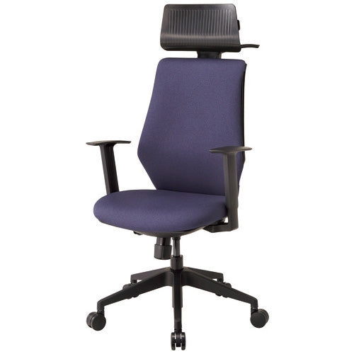 PLUS（プラス）オフィス家具 事務イス YC-R210B ネイビー　