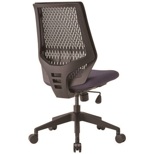 PLUS（プラス）オフィス家具 事務イス YC-R210B ネイビー　