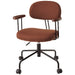 PLUS（プラス）オフィス家具 事務イス OCQ23F ブラウン 布張り　4942646171750