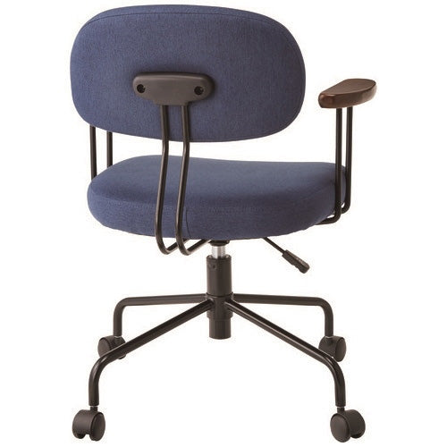 PLUS（プラス）オフィス家具 事務イス OCQ23F ネイビー 布張り　4942646171767