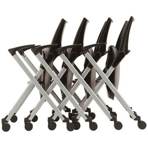 PLUS（プラス）オフィス家具 会議イス MCN23A グレー 肘付　4942646171811