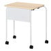 PLUS（プラス）オフィス家具 キャスタ付き研修用テーブル KYSD-0645N　
