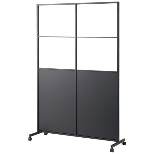 PLUS（プラス）オフィス家具 パネル WPS-1800 キャスター付 ブラック　4542883008972