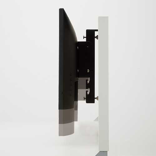 PLUS（プラス）オフィス家具 パネル用モニターアーム PMA-3650-BK　4542883008460