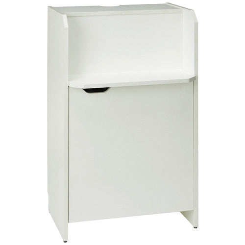 PLUS（プラス）オフィス家具 無人受付カウンター RFRCB-6047WH ホワイト　4510391521283