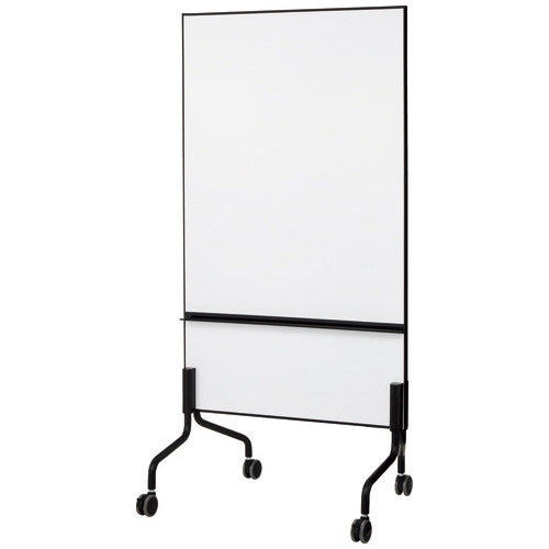 PLUS（プラス）オフィス家具 脚付両面ホワイトボード ACT-001-BK　4546850004318