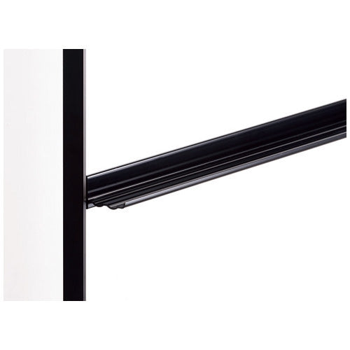 PLUS（プラス）オフィス家具 脚付両面ホワイトボード ACT-001-BK　4546850004318