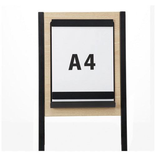 PLUS（プラス）オフィス家具 ミーツ 案内板A4 RFMIB2-A4OA2 オーク　4510391521443