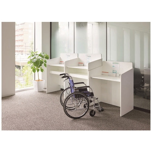 PLUS（プラス）オフィス家具 記載台ロータイプ RFKD-9060WHL ホワイト　