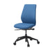 PLUS（プラス）オフィス家具 事務イス NC-R200 ブルー 布張り　