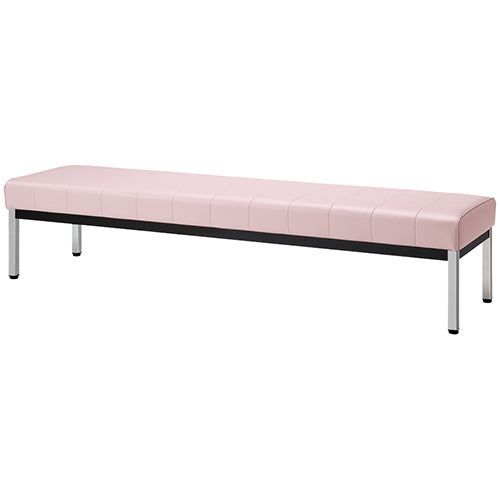 PLUS（プラス）オフィス家具 ロビーチェア RL-18LBR ピンク 背なし　