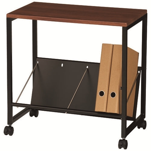 PLUS（プラス）オフィス家具 ☆ファイルワゴン YSK-013-1 天板付き1段 BK　4942646175642