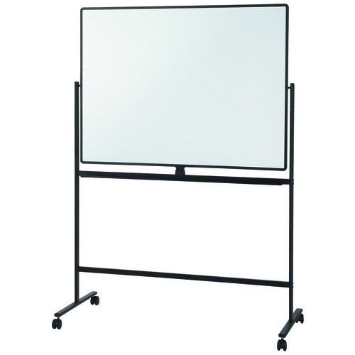 PLUS（プラス）オフィス家具 脚付両面ホワイトボード VS2-34DSP-BK　4904746156730
