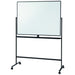 PLUS（プラス）オフィス家具 脚付両面ホワイトボード VS2-34DSP-BK　4904746156730