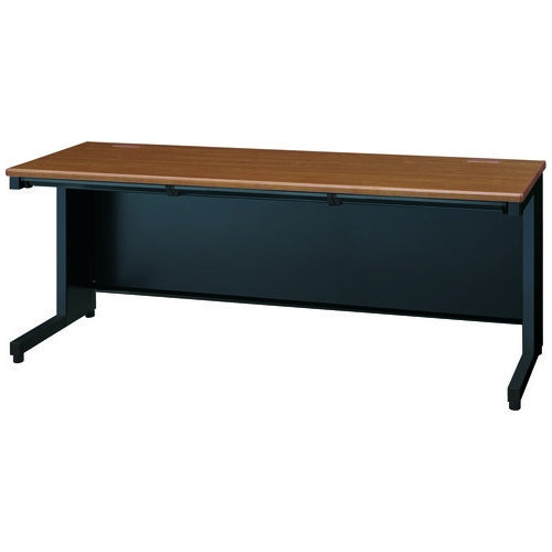 PLUS（プラス）オフィス家具 平机 JS-N186H T2/TBK ブラック　