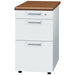PLUS（プラス）オフィス家具 脇机3段 JS-047D-D3 T2/WH　4958075004583