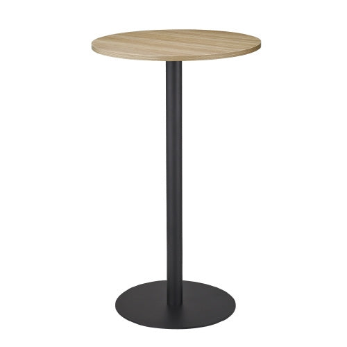 PLUS（プラス）オフィス家具 テーブル ﾊｲ 丸形 Φ600 オーク　4514974112431