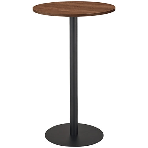 PLUS（プラス）オフィス家具 テーブル ﾊｲ 丸形 Φ600 ウォルナット　