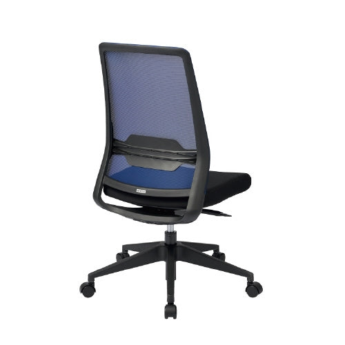 PLUS（プラス）オフィス家具 事務イス DP-C5 KC-DPC5-61ML BL/BK　