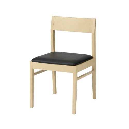 PLUS（プラス）オフィス家具 DC-530 木製チェア DC-530N BK            　