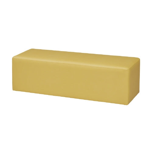 PLUS（プラス）オフィス家具 ブロックソファ スクエアW1200 FF-R イエロー　