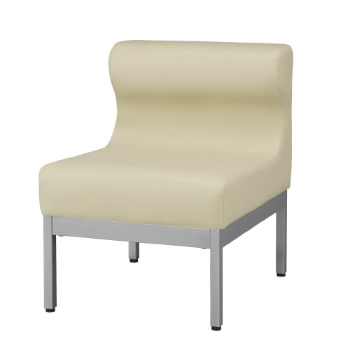 PLUS（プラス）オフィス家具 ロビーチェア 1人掛 743001 ベージュ　