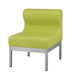 PLUS（プラス）オフィス家具 ロビーチェア 1人掛 743002 ライトグリーン　