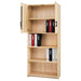 PLUS（プラス）オフィス家具 ハイシェルフ 上扉付き ナチュラル RFPSH-NA-TD　