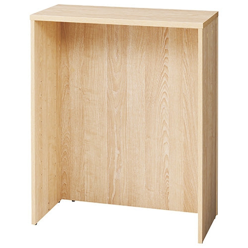 PLUS（プラス）オフィス家具 ハイカウンター W800×D394 ナチュラル　4512498076161