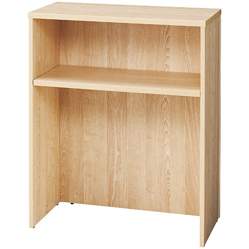 PLUS（プラス）オフィス家具 ハイカウンター 棚板W800用 ナチュラル　4971850977353