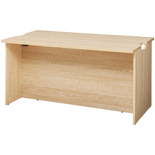 PLUS（プラス）オフィス家具 ローカウンター W1400×D750 ナチュラル　4961386844809