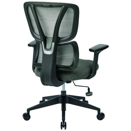 PLUS（プラス）オフィス家具 事務イス 肘付 OCV23HH-ARS グレー　4942646024681