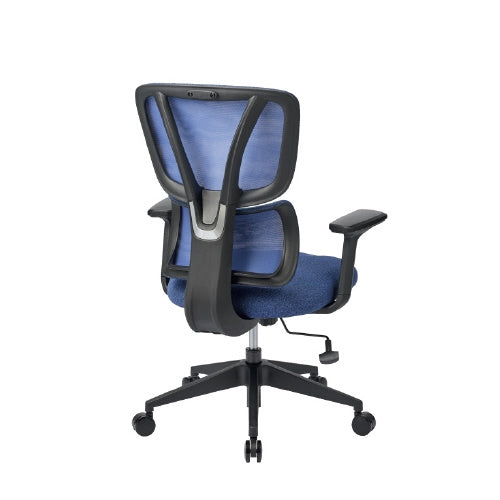 PLUS（プラス）オフィス家具 事務イス 肘付 OCV23HH-ARS ネイビー　4942646070909