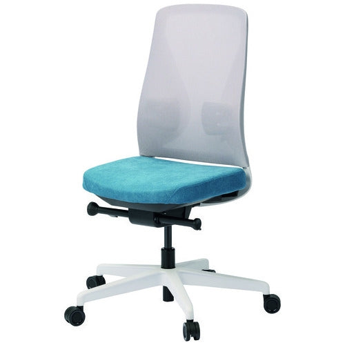 PLUS（プラス）オフィス家具 事務イス シルエット CC-210W ブルー　