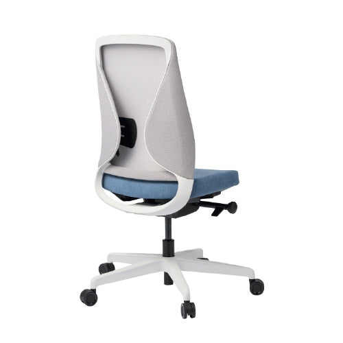 PLUS（プラス）オフィス家具 事務イス シルエット CC-210W ブルー　