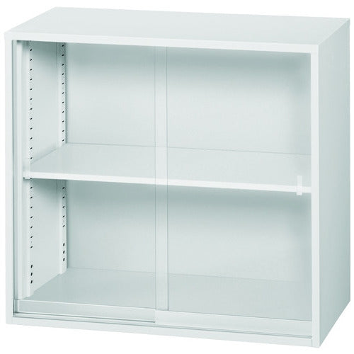 PLUS（プラス）オフィス家具 ガラス書庫 上置 LGT-802G　4907556227935