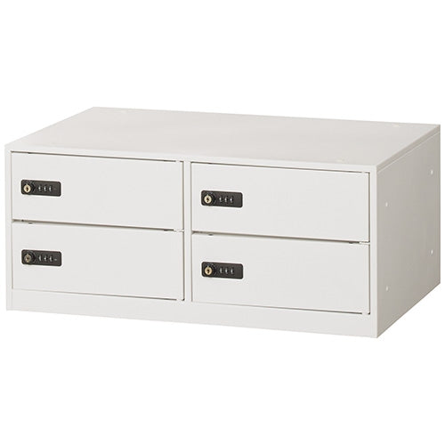 PLUS（プラス）オフィス家具 PCロッカー 4人用 746461　4510391529166