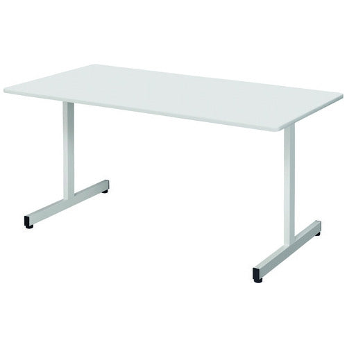 PLUS（プラス）オフィス家具 T字脚ミーティングテーブル TWK-1580W ホワイト　