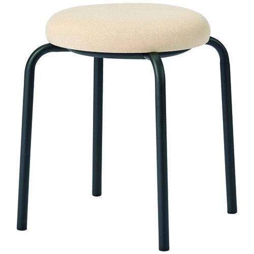 PLUS（プラス）オフィス家具 丸イス TSN-ST ベージュ　