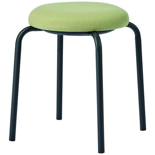 PLUS（プラス）オフィス家具 丸イス TSN-ST グリーン　