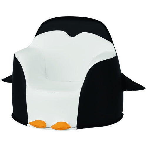 PLUS（プラス）オフィス家具 キッズソファ KC-1 PG ペンギン　