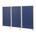 PLUS（プラス）オフィス家具 MJパネル3連スクリーン MJ-77 ネイビー　