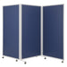 PLUS（プラス）オフィス家具 MJパネル3連スクリーン MJ-77 ネイビー　