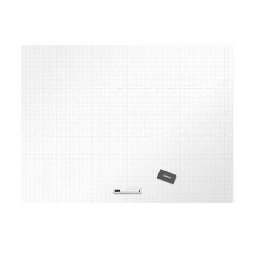 PLUS（プラス）オフィス家具 抗菌ホワイトマグネットシート　暗線　3L　4562322090900