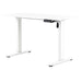 PLUS（プラス）オフィス家具 電動昇降デスクメモリー付 W1200mm ホワイト　