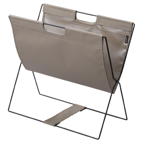 PLUS（プラス）オフィス家具 サイドバッグスタンド ターポリン ベージュ　4971881184249