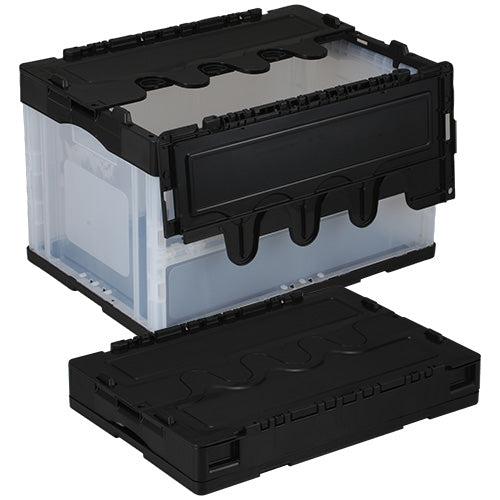 PLUS（プラス）オフィス家具 リサイクルPP配合折りたたみコンテナー CFS51NR　