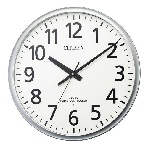 PLUS（プラス）オフィス家具 大型電波掛時計M547　4968124211992