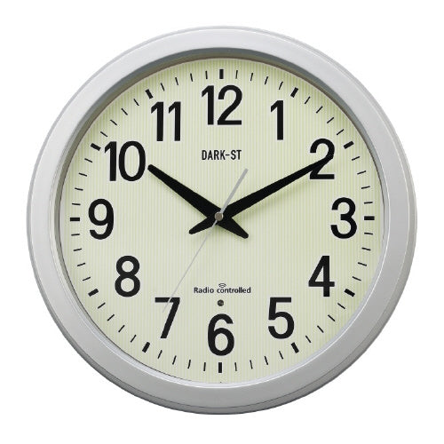 PLUS（プラス）オフィス家具 電波掛時計　ダクストⅡ（仮）GDKN-003　4904771903248