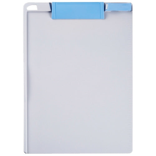 スマートバリュー クリップボードA4タテ ブルー D146J-BL 4547345054795